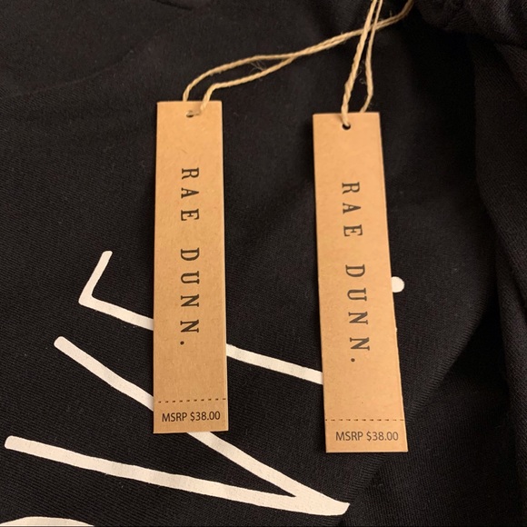 Rae Dunn “LOVE” T-Shirt in Classic Black - Picture 7 of 10